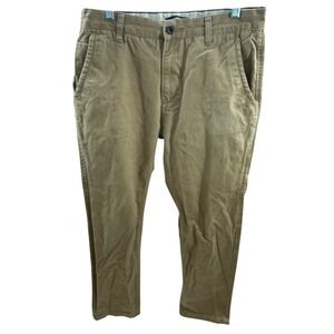 Match & Stick Mens Waist 32‎ Length 26 Chino Pants Casual Everyday Cotton Blend